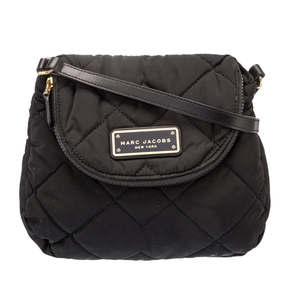 Marc Jacobs Natasha Quilted Nylon Mini Crossbody Bag